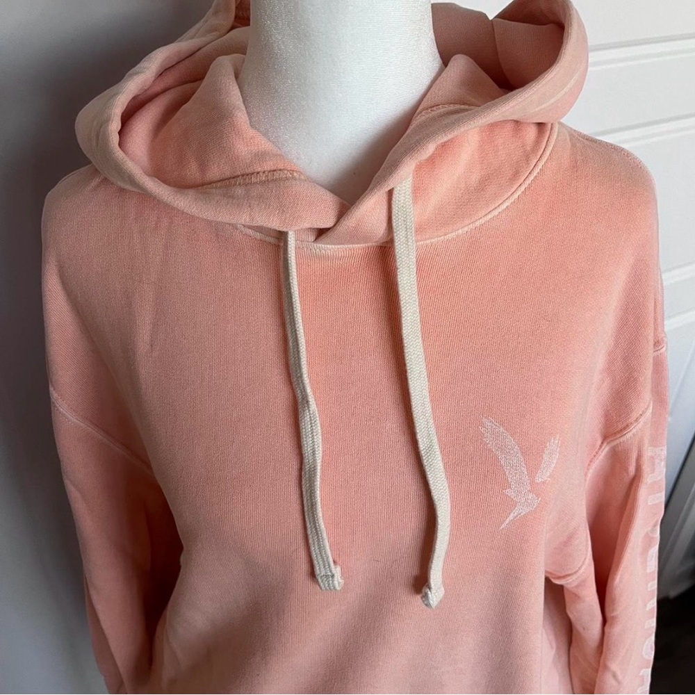 American Eagle Outfitters Peach Coral Hoodie - Picture 2 of 6